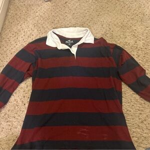 Striped Shirt - Red and Blue